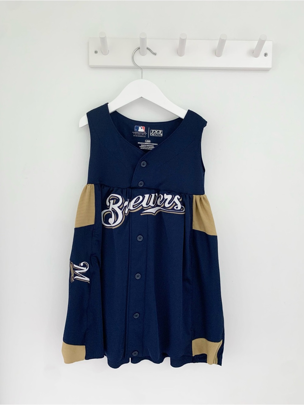 MLB Milwaukee Brewers Jersey Dress